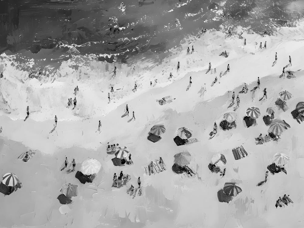 Personnes Sur La Plage 2