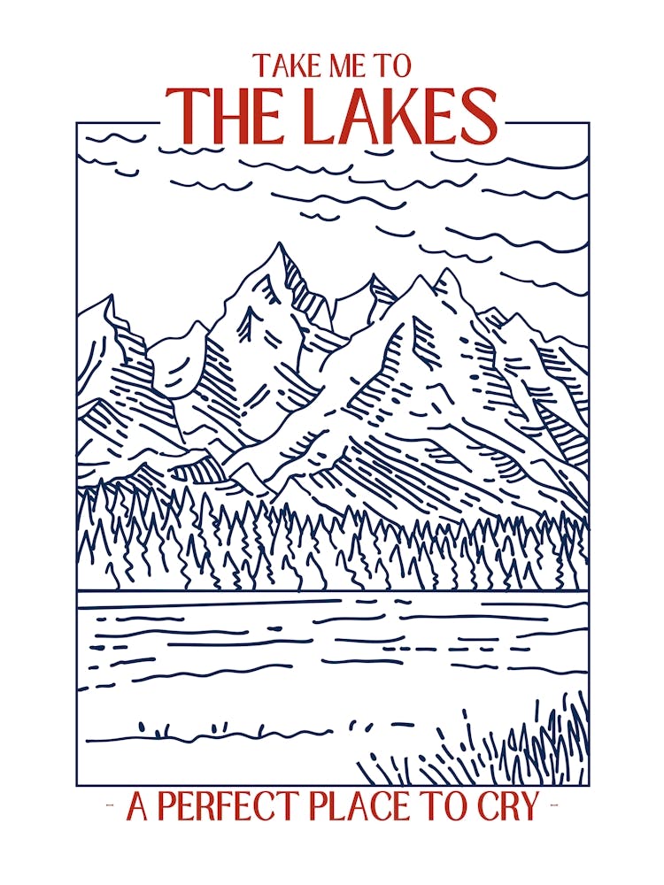 The Lakes Folklore Illustration Taylor