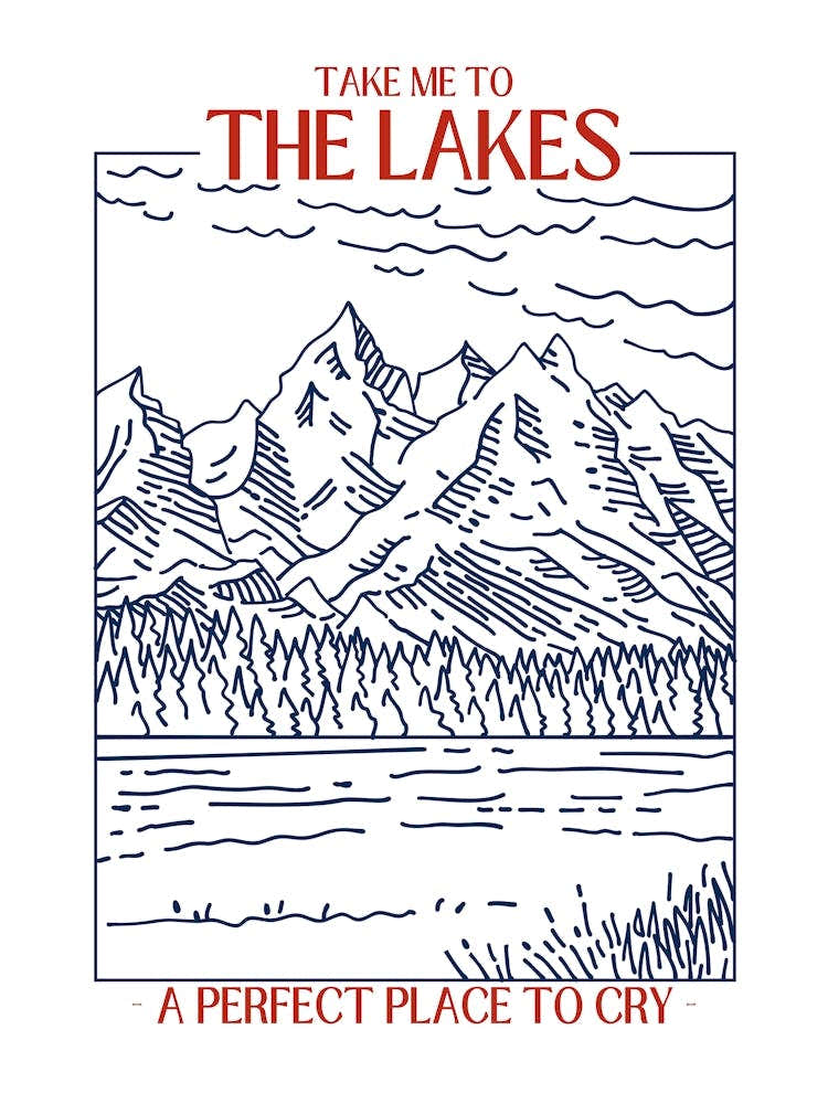 The Lakes Folklore Illustration Taylor