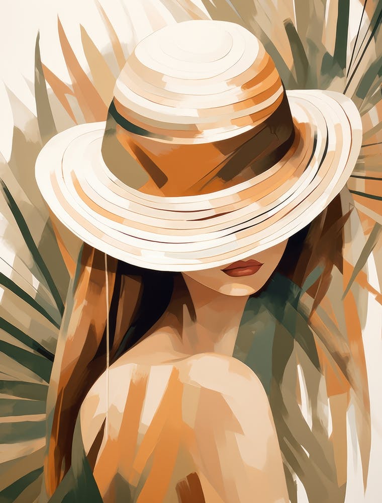 Woman In A Hat 8