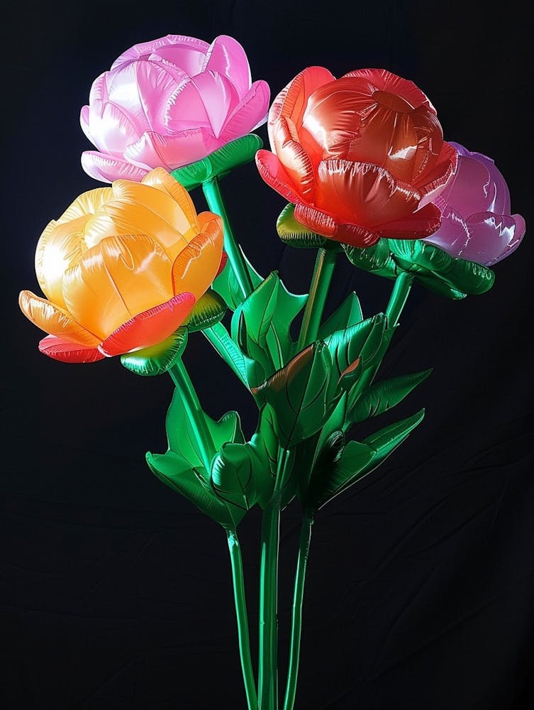 Bright Inflatable Flowers Peony 2