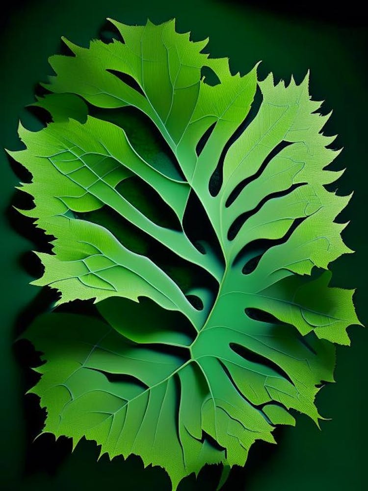 Spanish Moss Leaf Vibrant Inspired