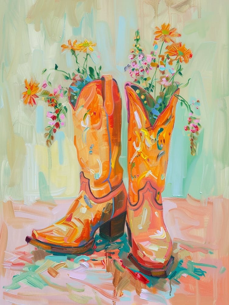 Cowboy Boots And Wildflowers Downy Rattlesnake Plantain