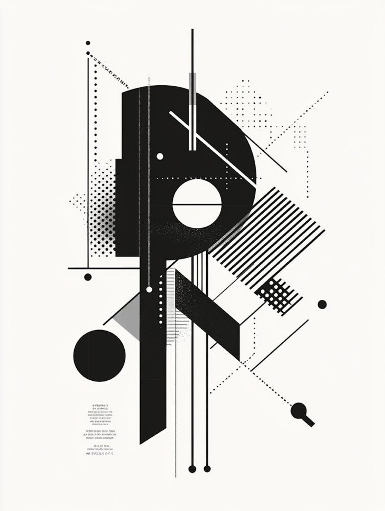 Abstract Lettering