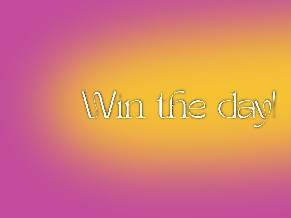 Win The Day-Pink and Yellow