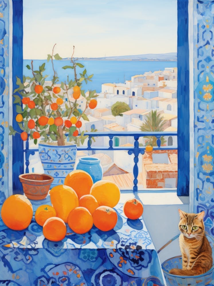Oranges In The Window