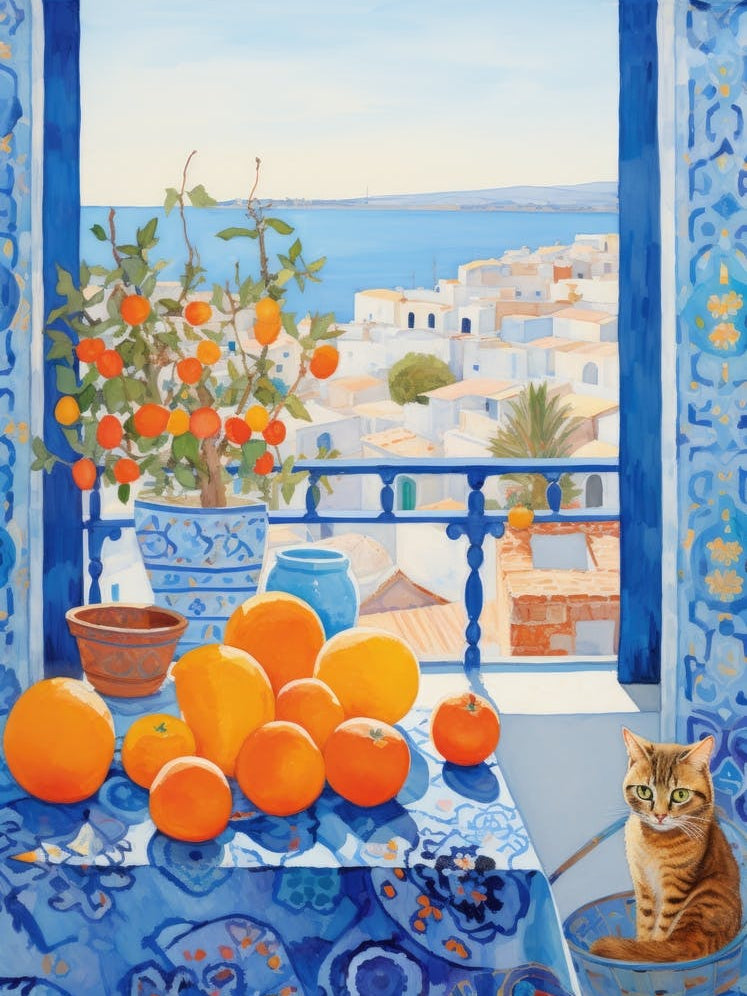 Oranges In The Window