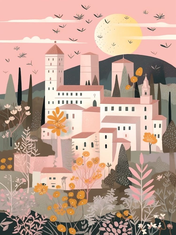 Assisi 2, Italie - Illustration
