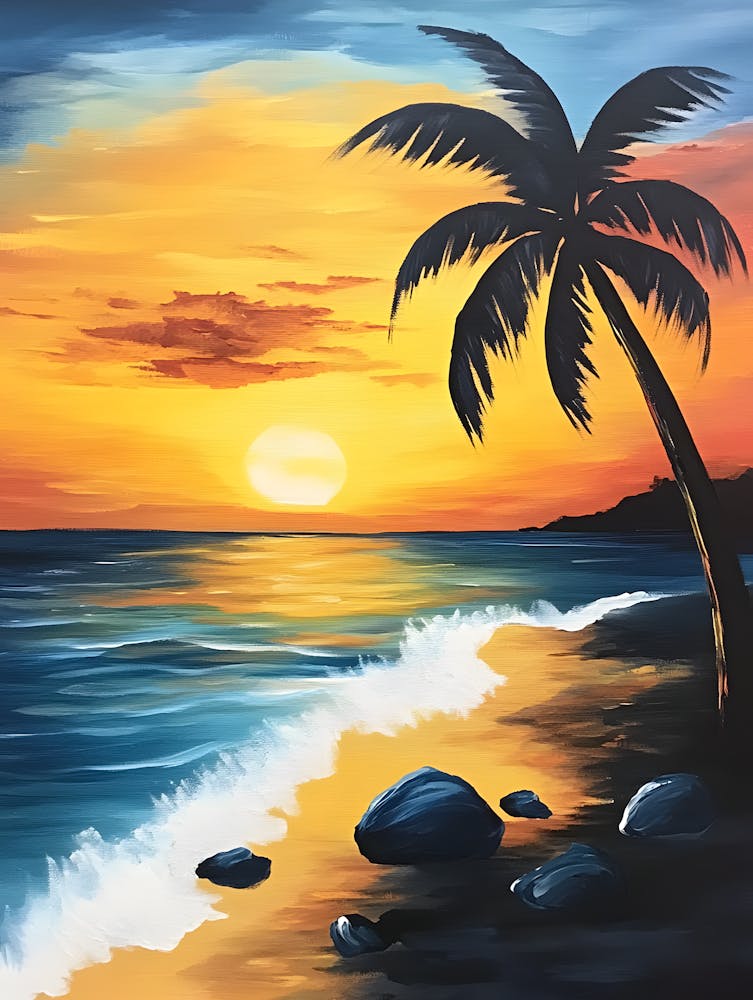 Sunset At The Beach 7