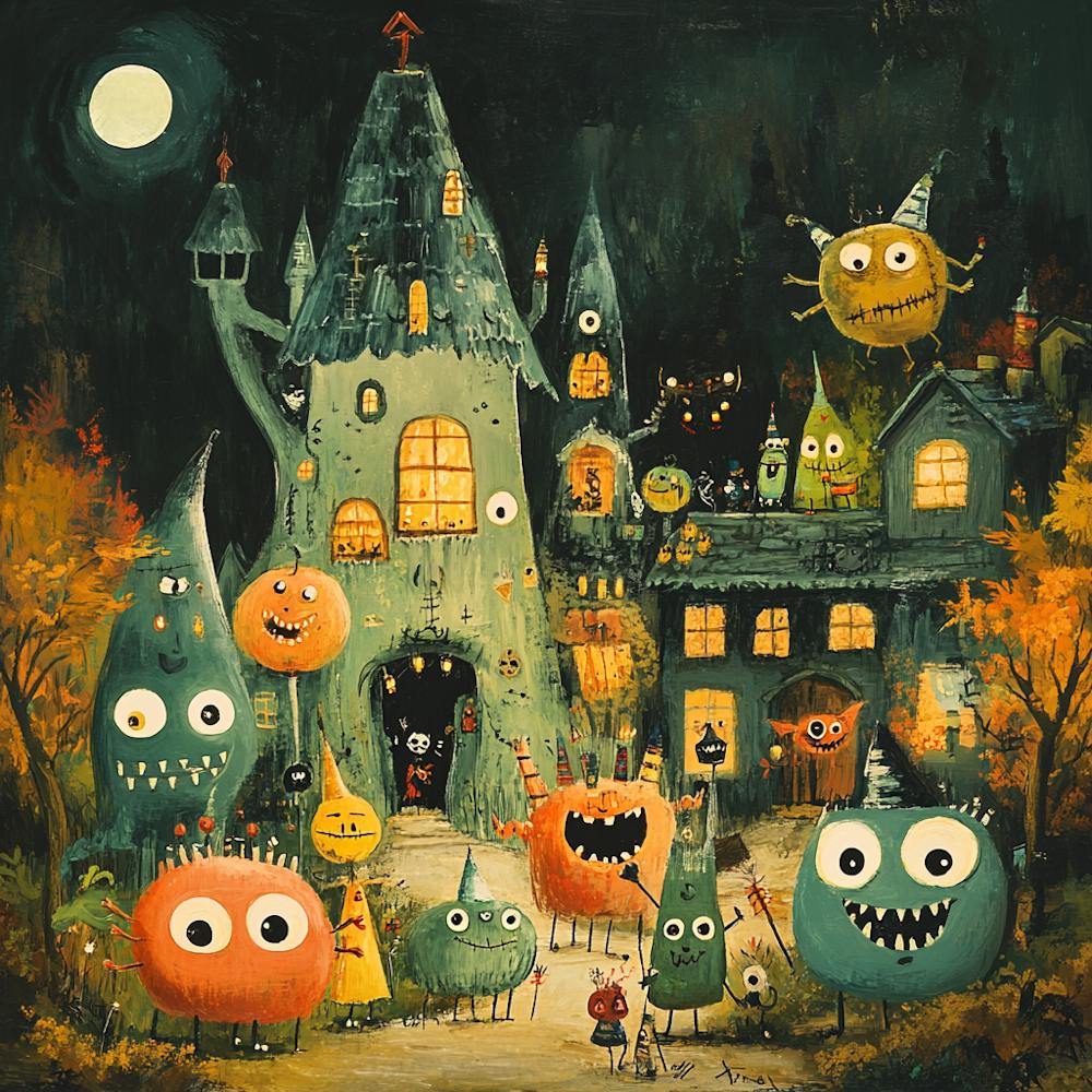 Gruseliges Halloween