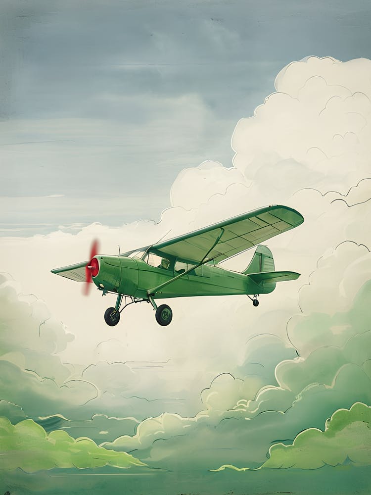 Vintage Airplane Nursery