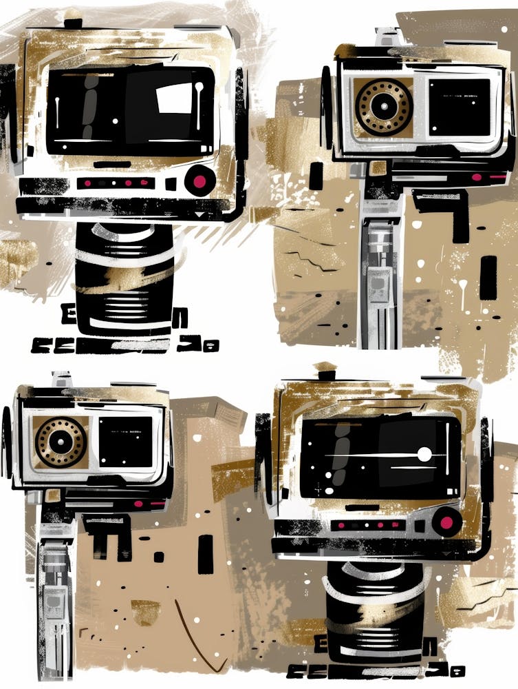 Camera Set Vector