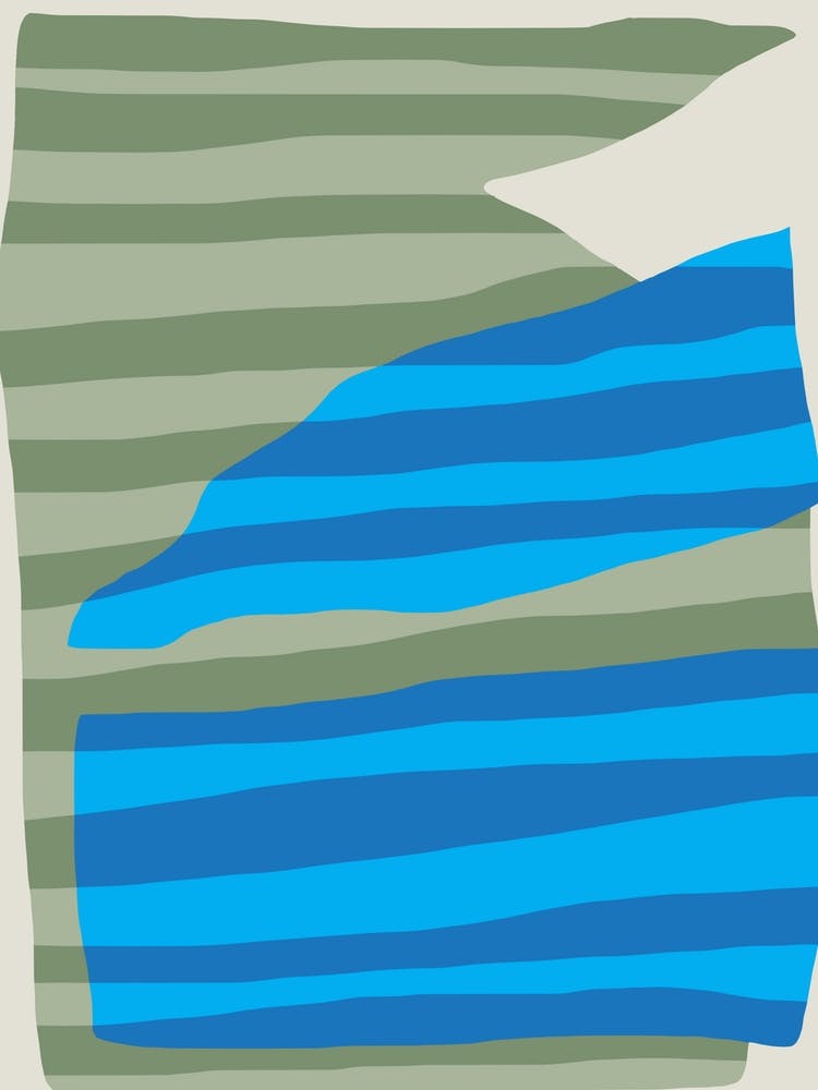 Abstract Stripe Minimal Collage