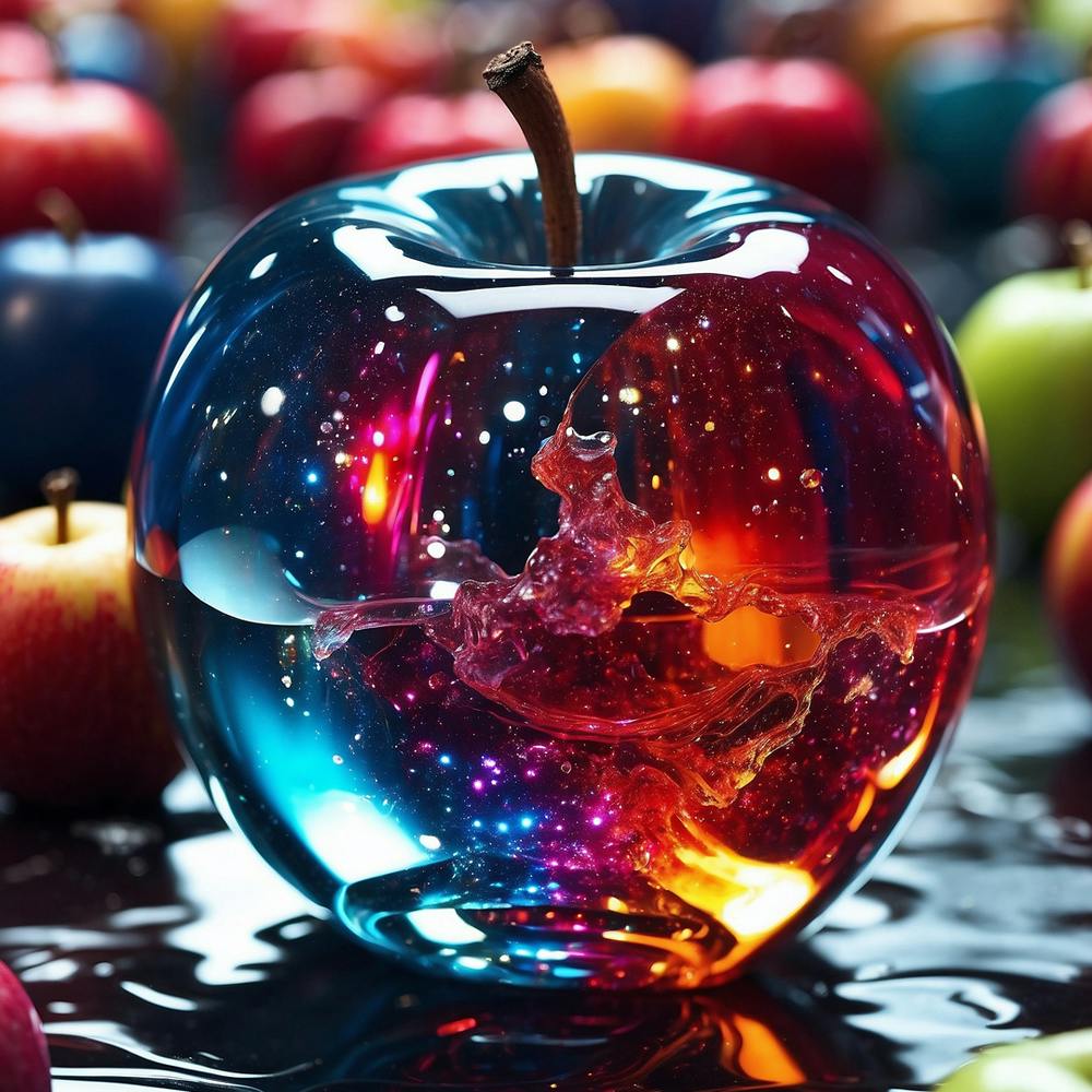 Colorful Apple