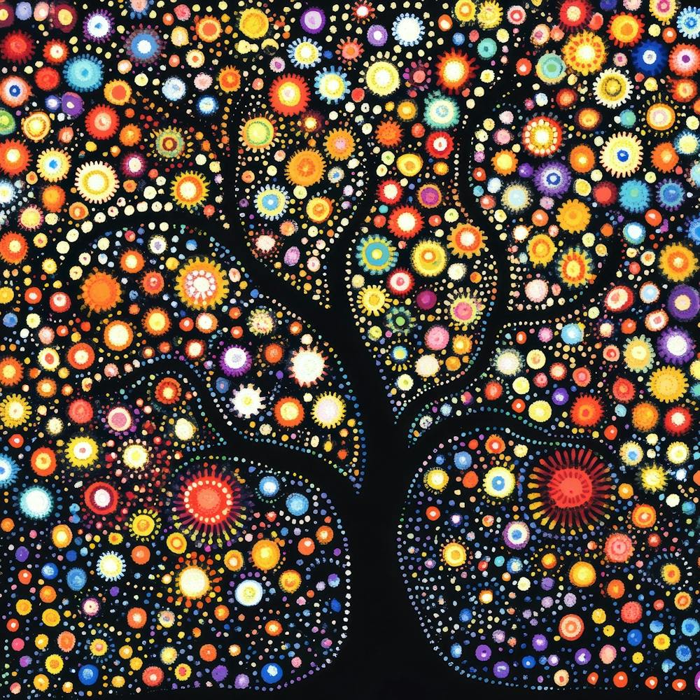 Colorful Tree of Life 26