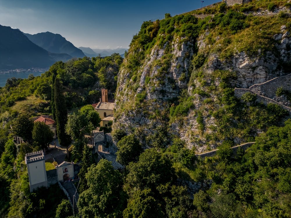 Aerial View Of Lake Como
