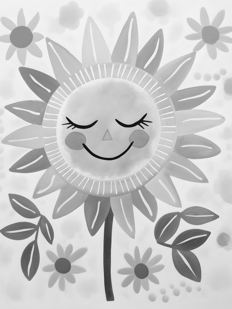 Fröhliche Sonnenblume