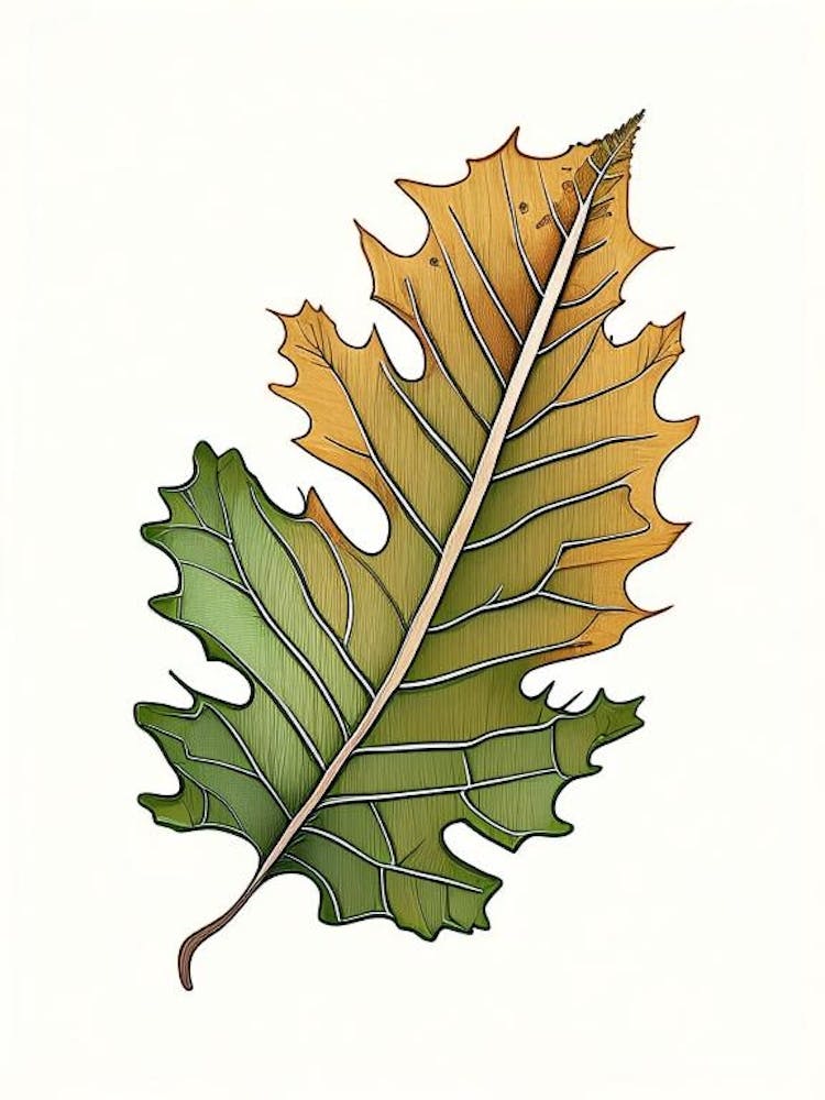Oak Leaf Warm Tones 2