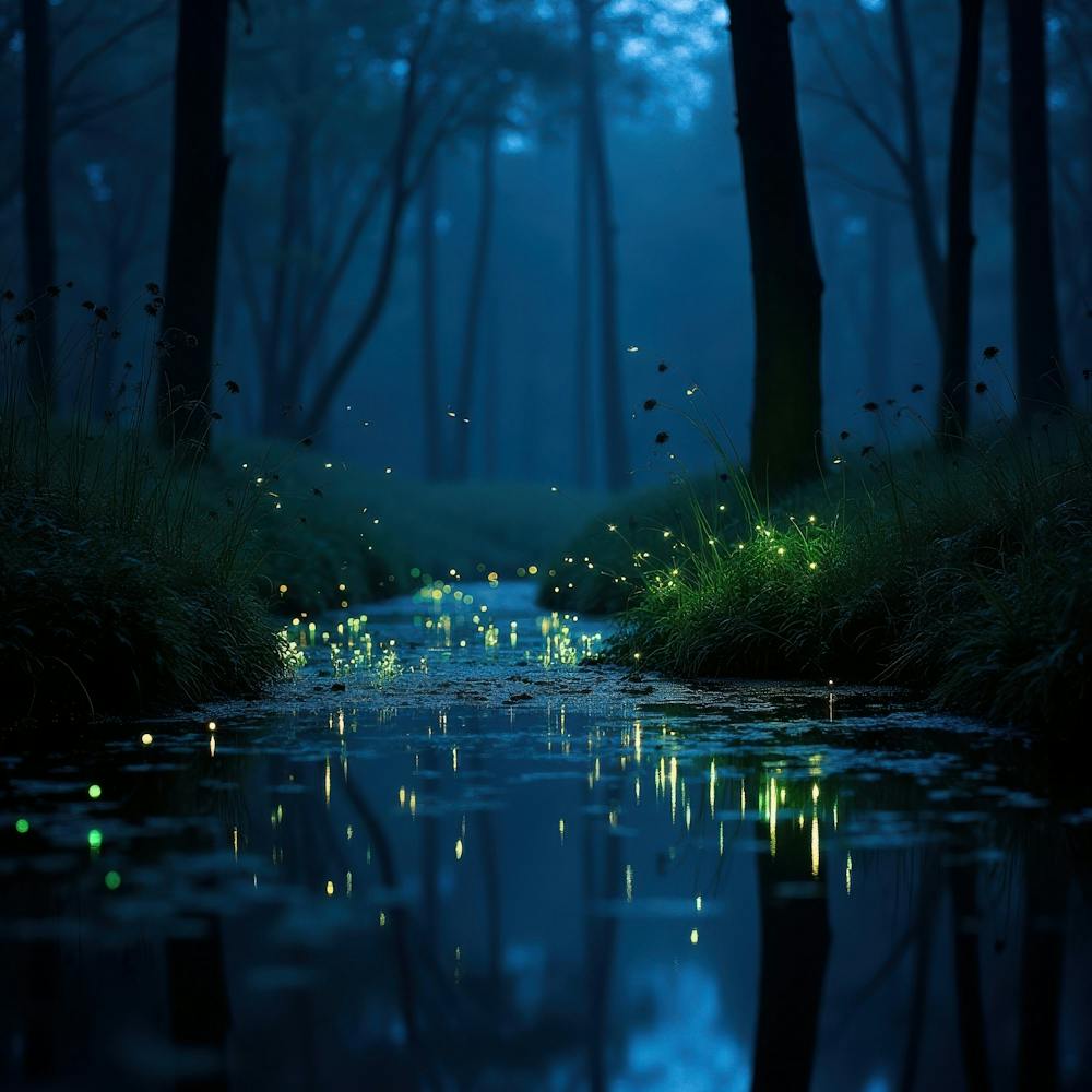 Fireflies In The Forest 5