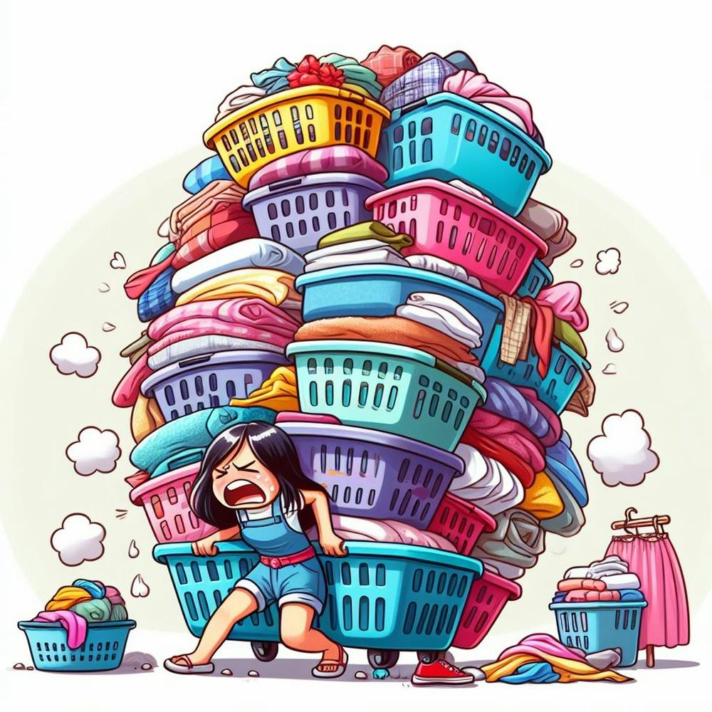 Laundry Baskets woman