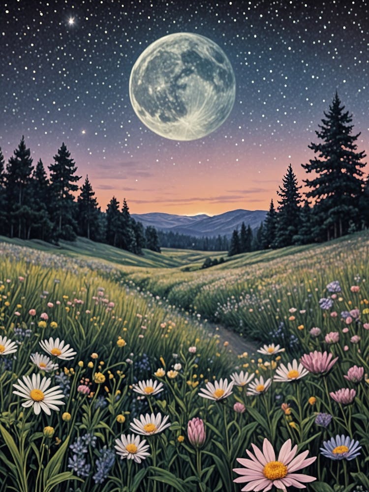 Moonlight In The Meadow no2