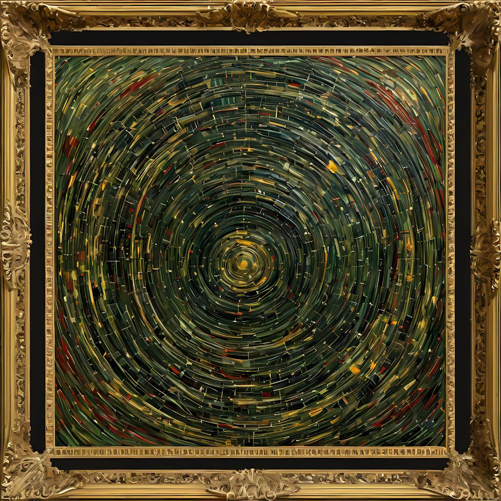 Peinture en spirale
