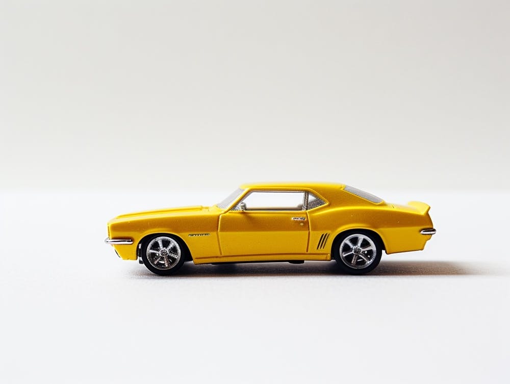 Toy Car 67 Camaro Yellow