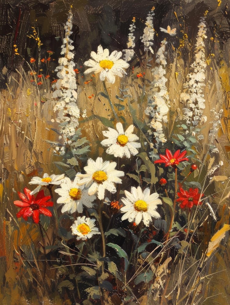 Daisies In The Meadow 5