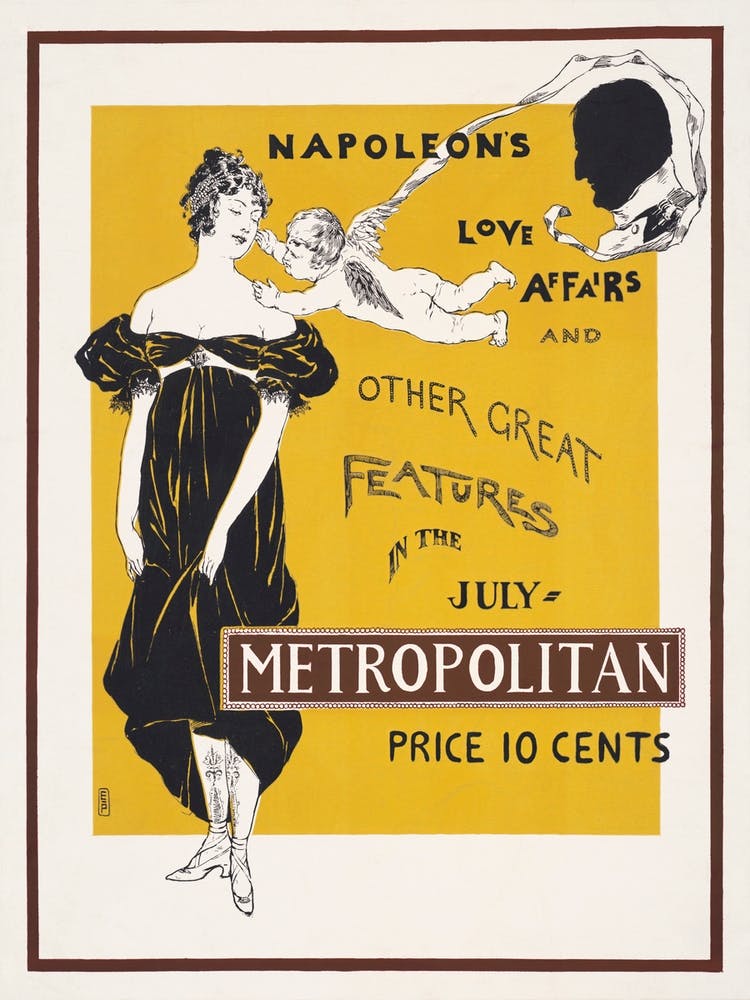 Napoleon S Love Affairs And Other Great Features In The July Metropolitan, Edward Penfield