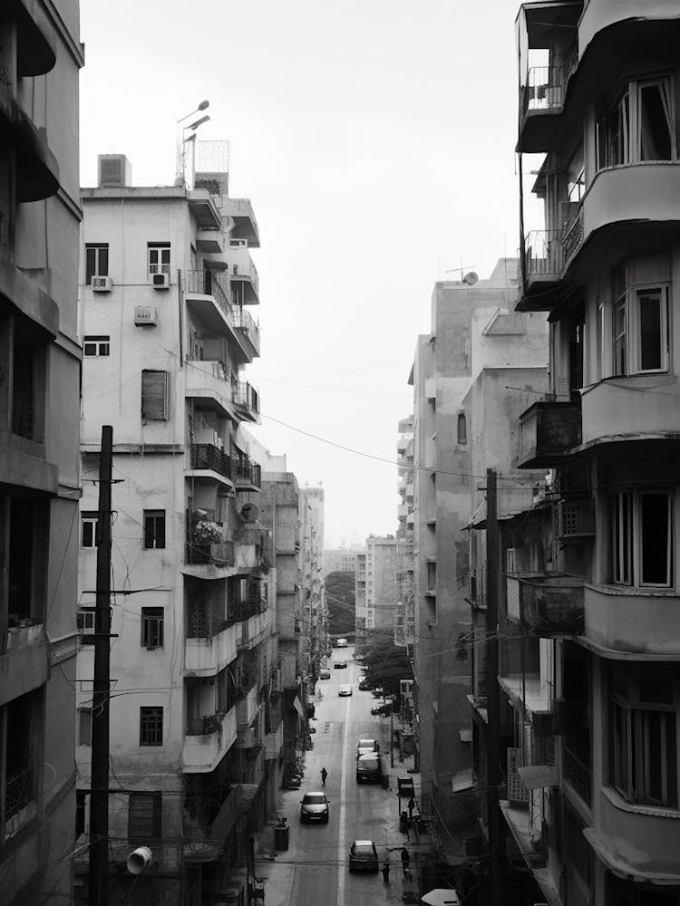 Beirut, Lebanon, Mediterranean Black And White Photography Analogue 5