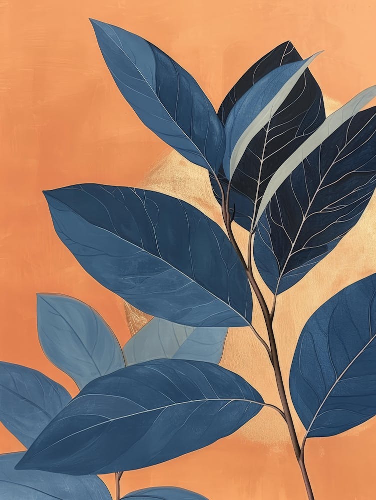 'Blue Leaves' 12