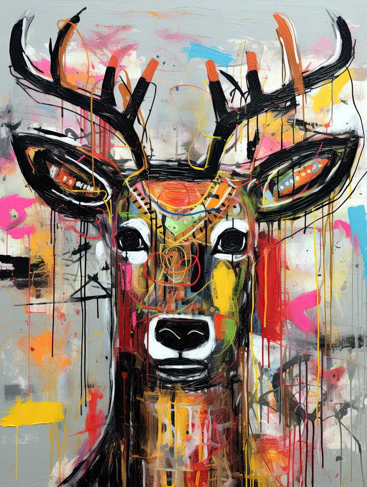 Deer 64 Neo-expressionism