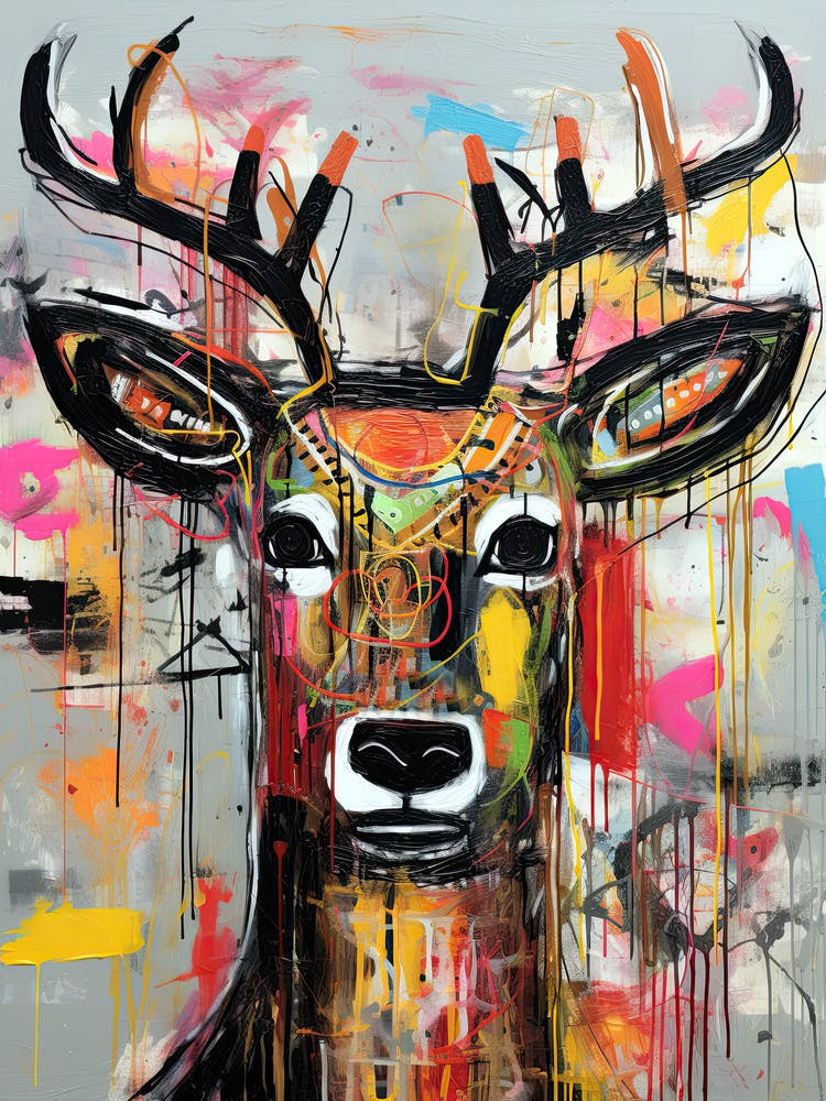 Deer 64 Neo-expressionism