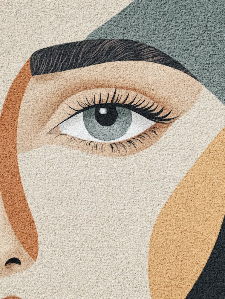 Portrait Of A Woman'S Face 7