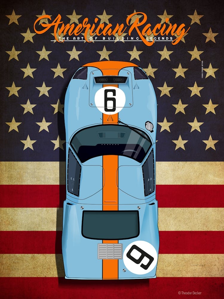 American Racing Ford GT40 No.9