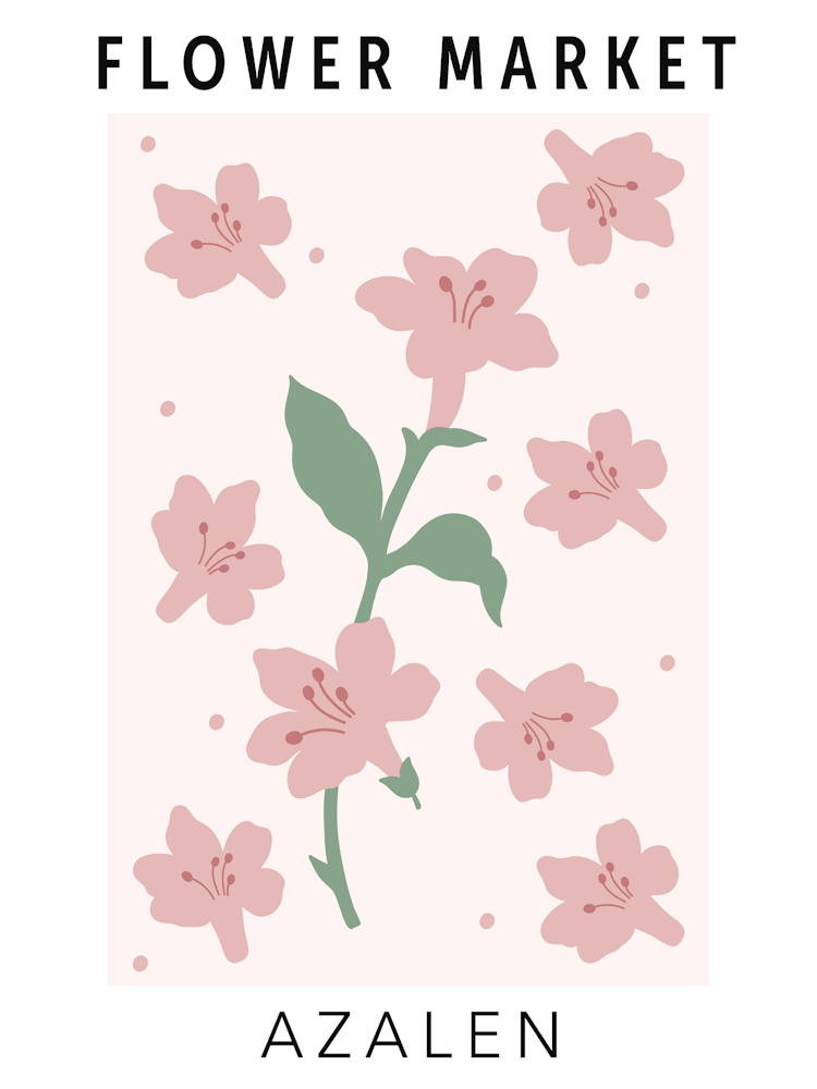 Flower Markeet Pink