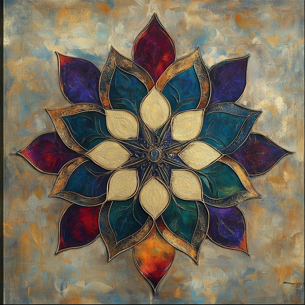 Lotus Flower Art 1