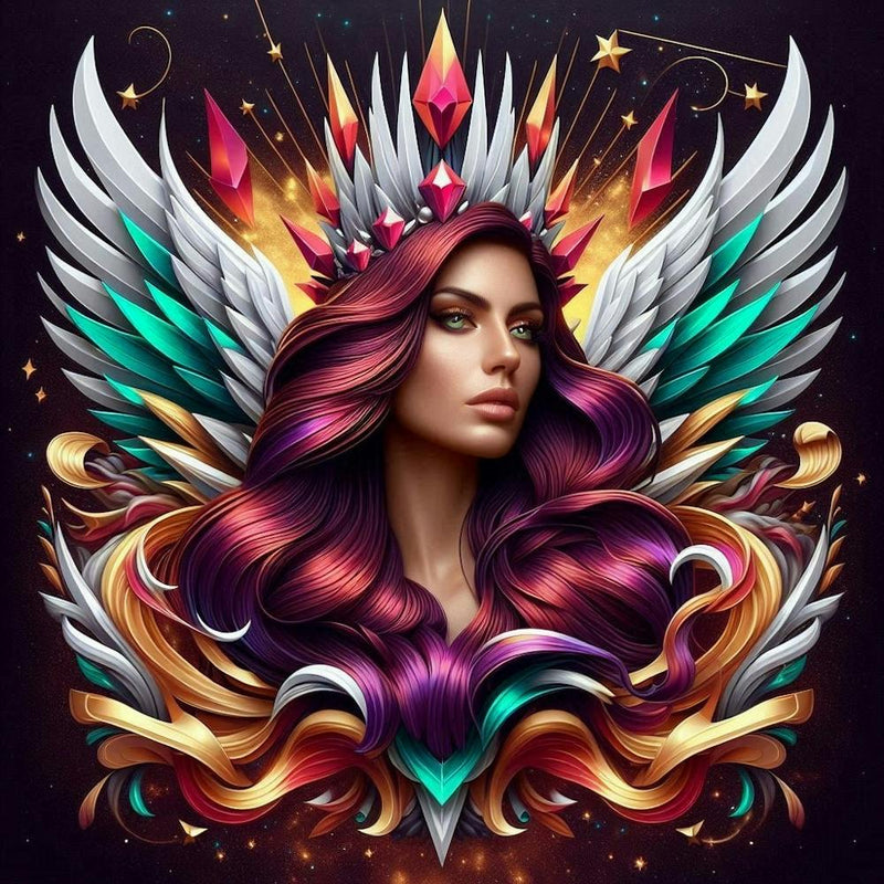 Angelic Woman With Wings