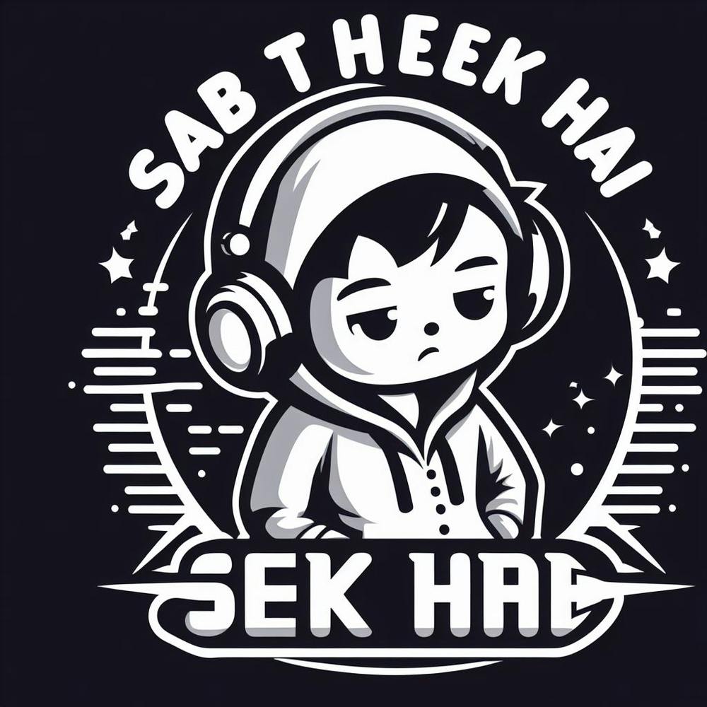 Sab Theek hai t shirt design