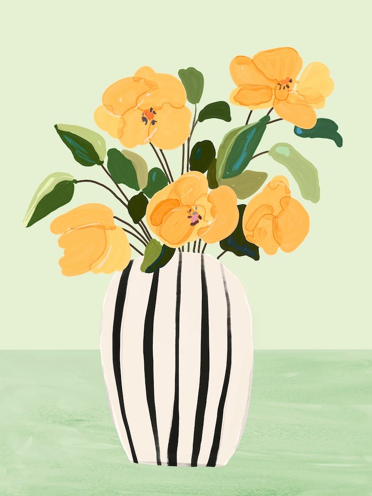 Flowers In A Vase 7