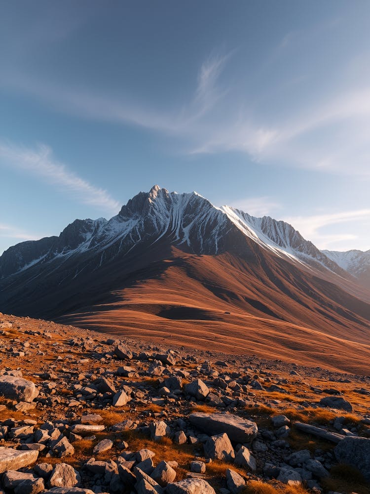 Landscape In The Mountains 1