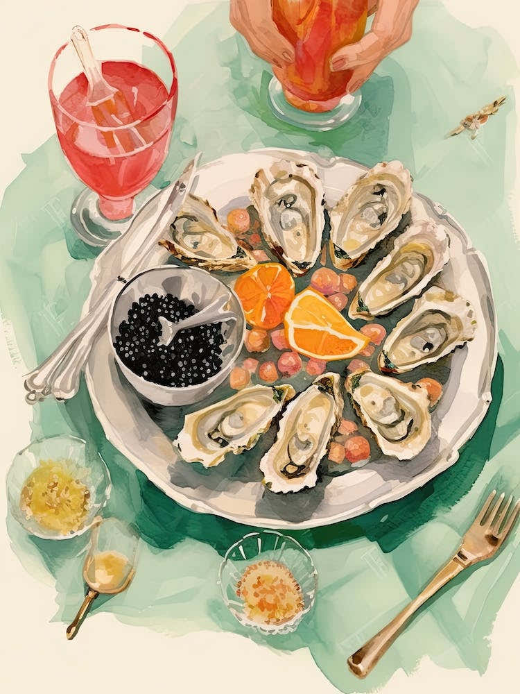 Oysters And Caviar