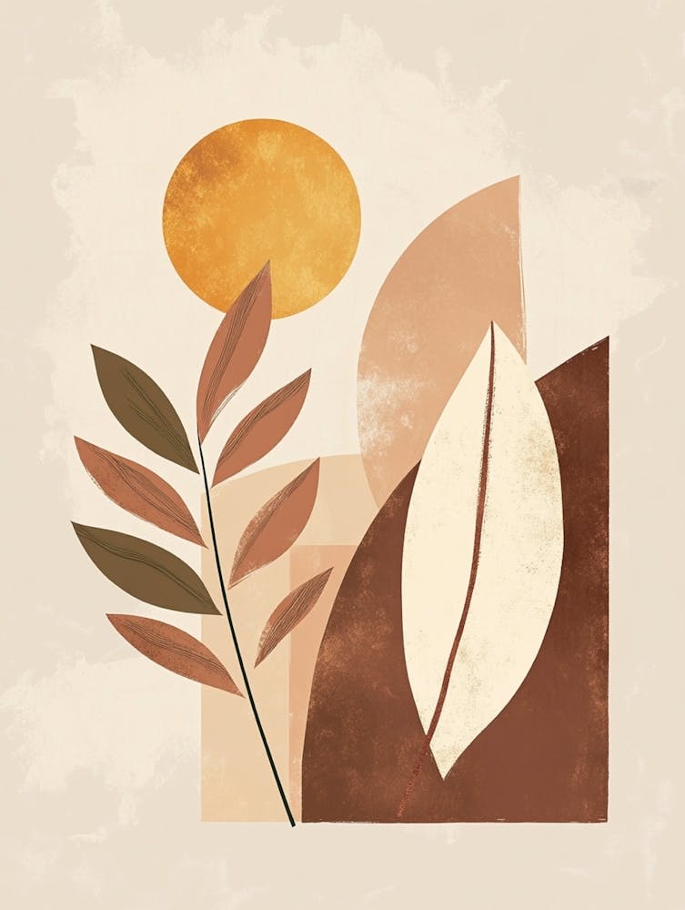 Abstract Autumn Leaves