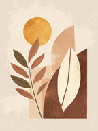 Abstract Autumn Leaves