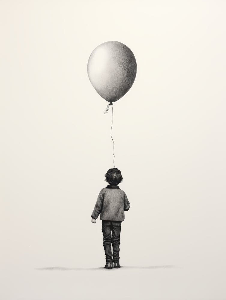 Little Boy With Balloon