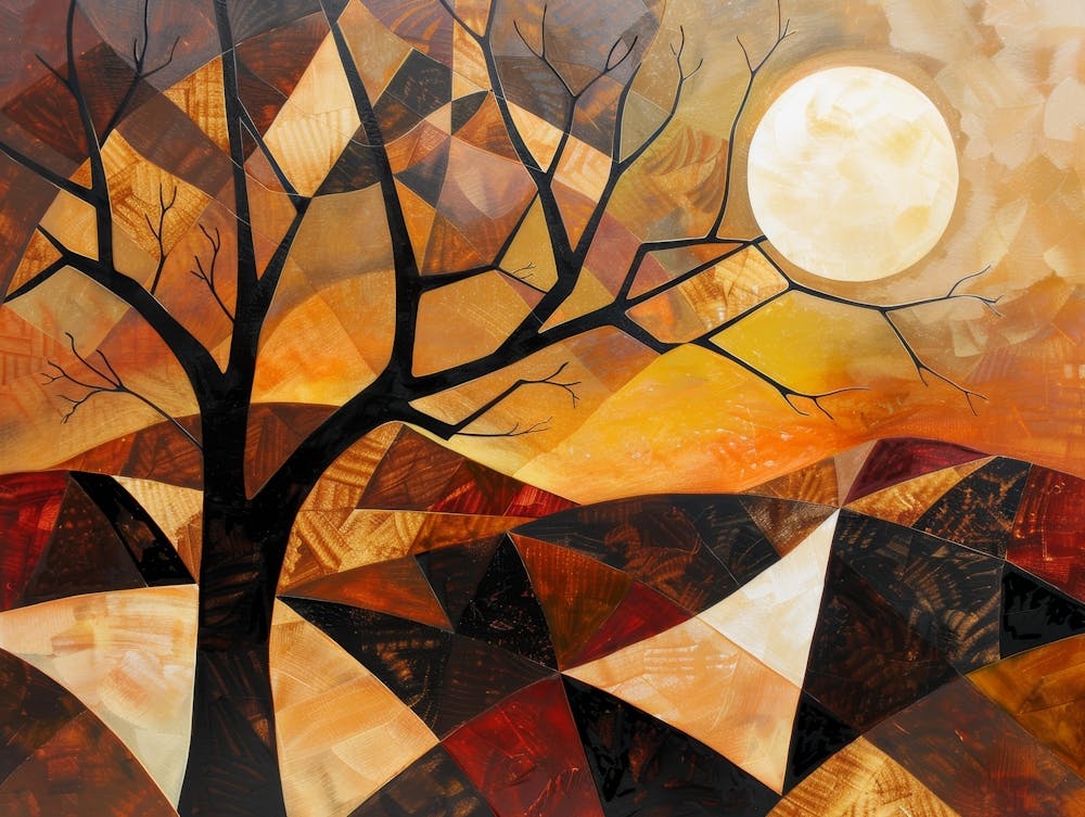 Abstract Landscape Painting 32