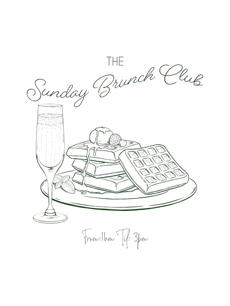 The Sunday Brunch Club - Green 1