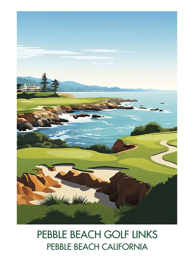 Pebble Beach Golf Links   Pebble Beach California 1