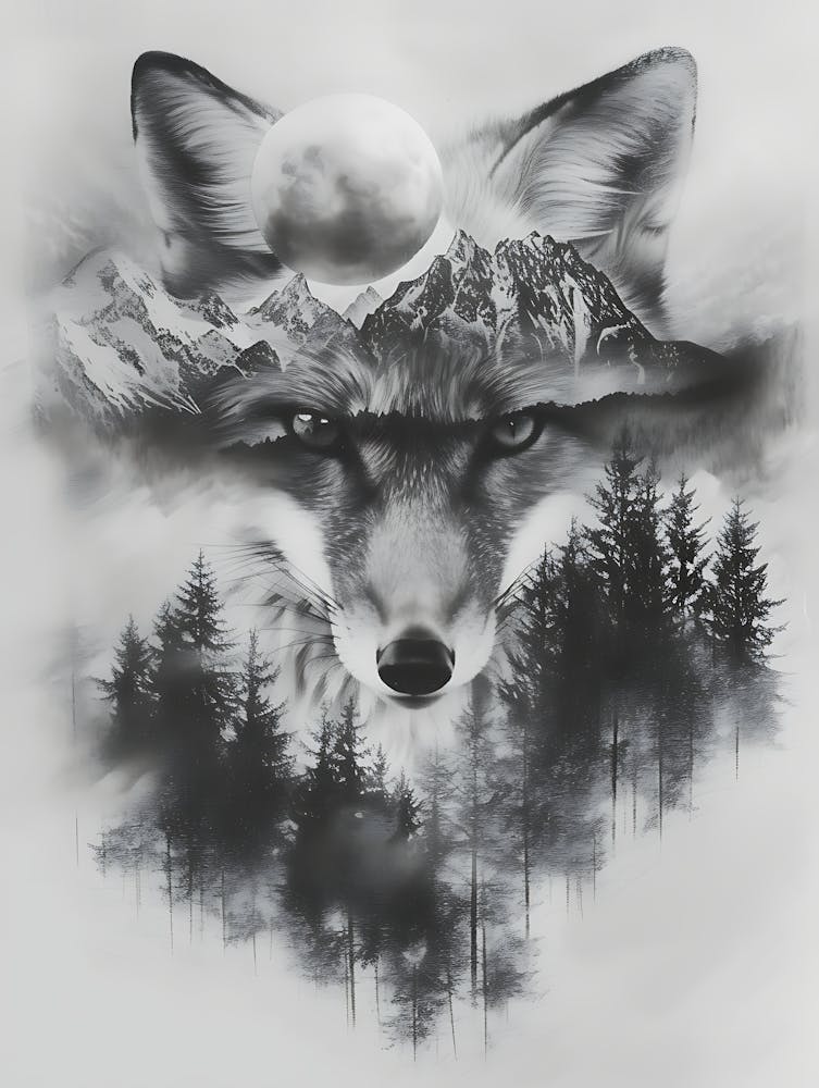 Wolf In The Forest 18