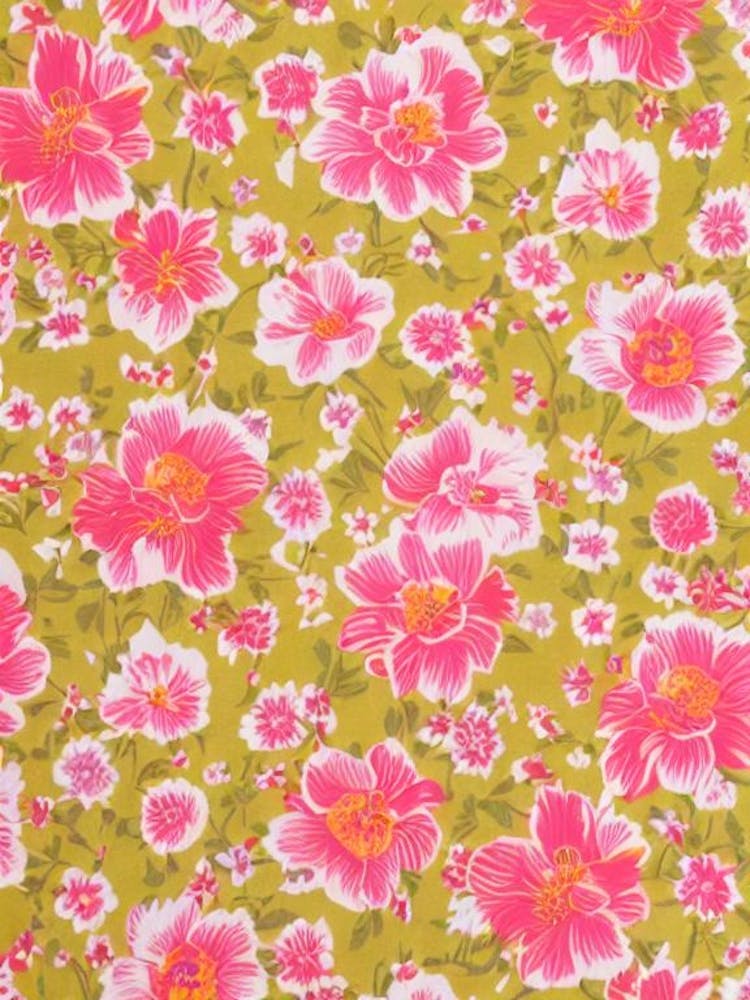 Zantedeschia Aethiopica Floral Print Warm Tones 1 Flower